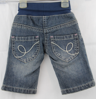 Esprit  Baby Jeans,  used Effekt,  mit Soft-Bund  aus reiner  Baumwolle   ( Größe: 50)